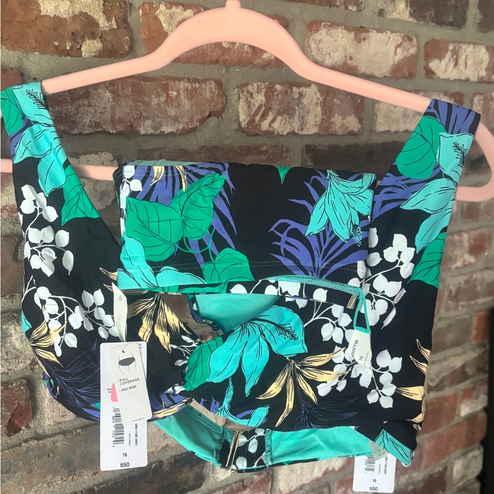 Liz Claiborne Tropical Print Bikini